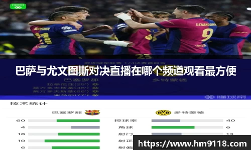 巴萨与尤文图斯对决直播在哪个频道观看最方便